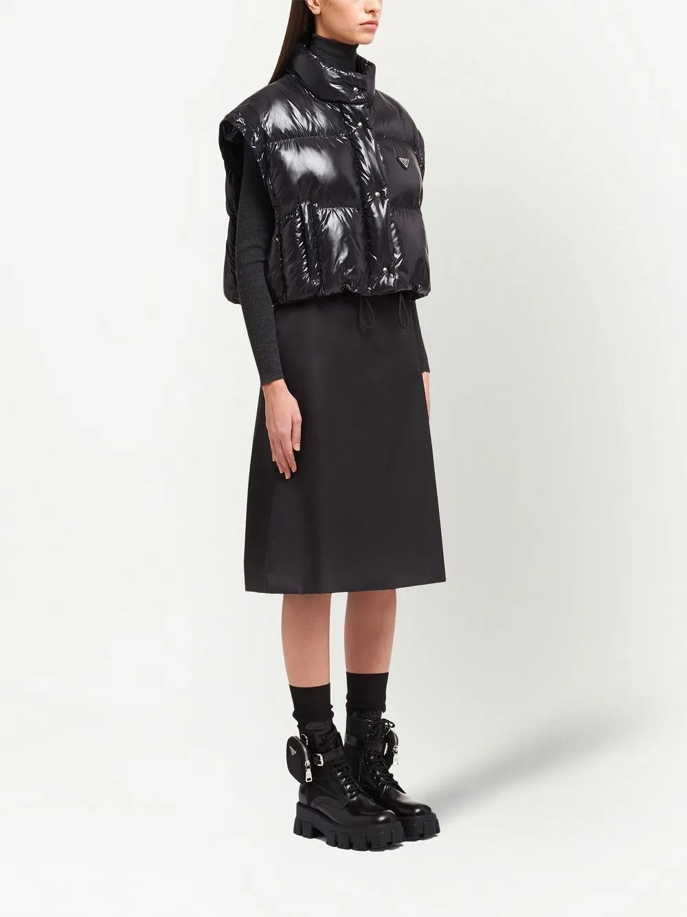 GIUBBINO PRADA DONNA Piumino Re-Nylon