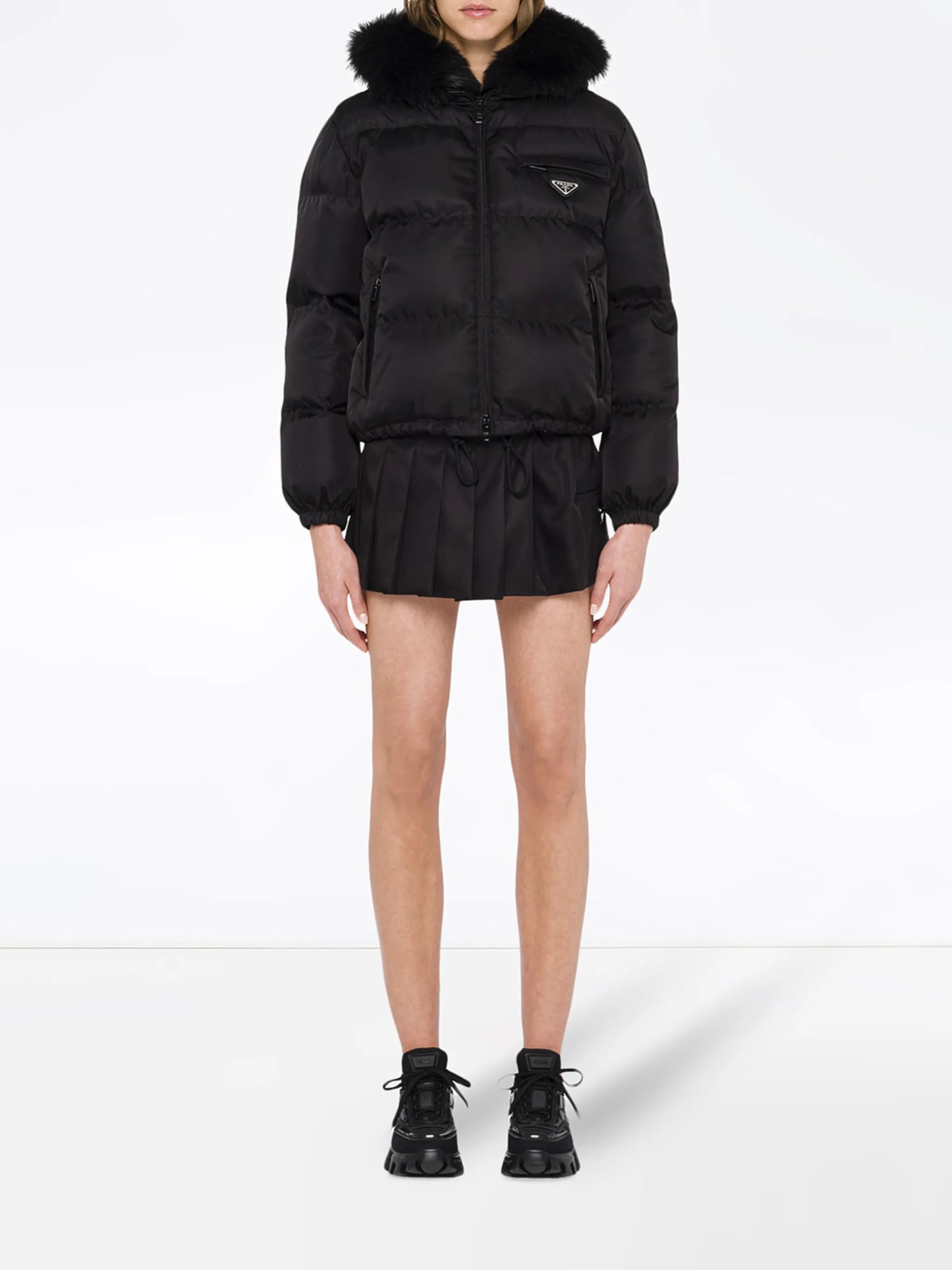GIUBBINO PRADA DONNA Piumino Re-Nylon