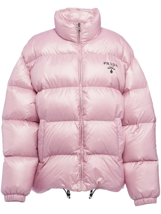 GIUBBINO PRADA DONNA Giacca Re-Nylon con cappuccio