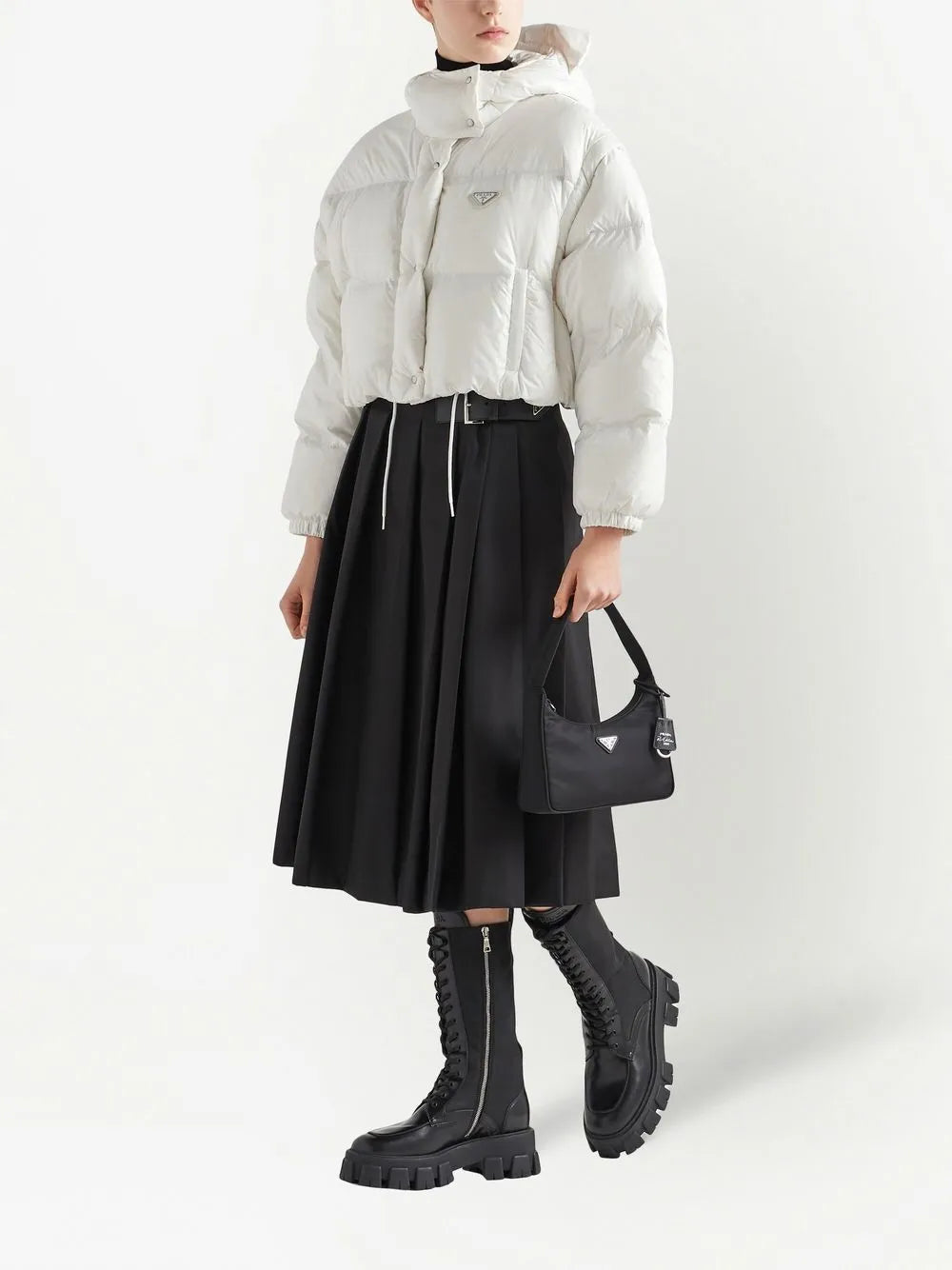 GIUBBINO PRADA DONNA Piumino Re-Nylon