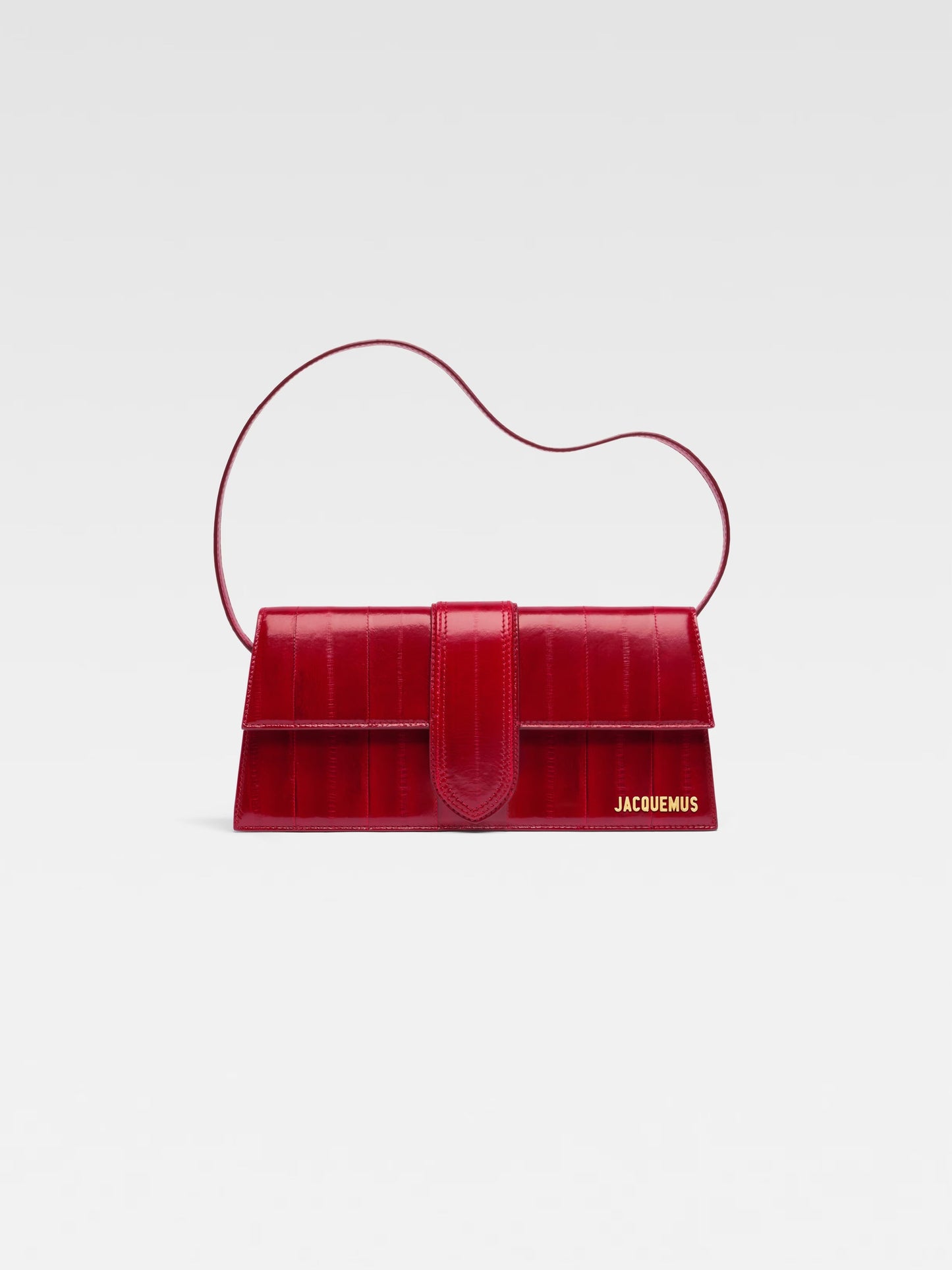 Jacquemus Le Bambino Long Dark Red
