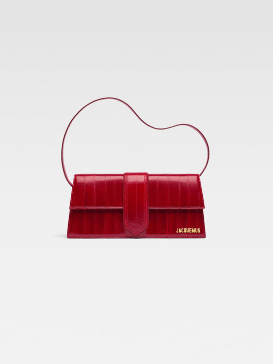 Jacquemus Le Bambino Long Dark Red