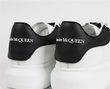 ALEXANDER MCQUEEN BIANCHE CON RETRO E LACCI NERI