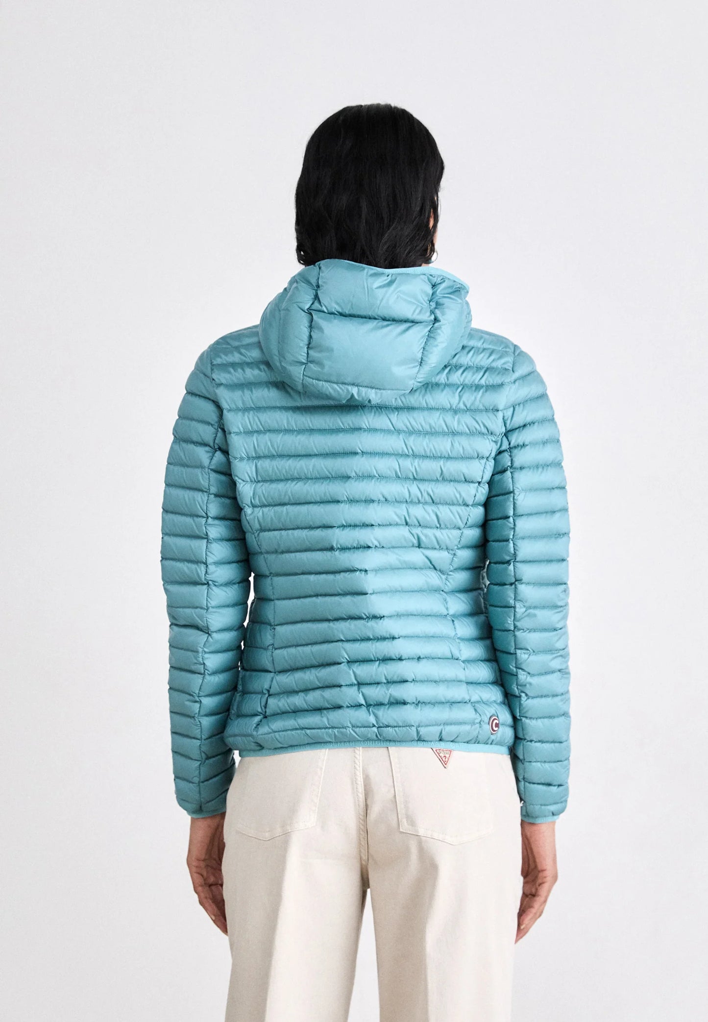 COLMAR DONNA CORTO CELESTE CON ZIP
