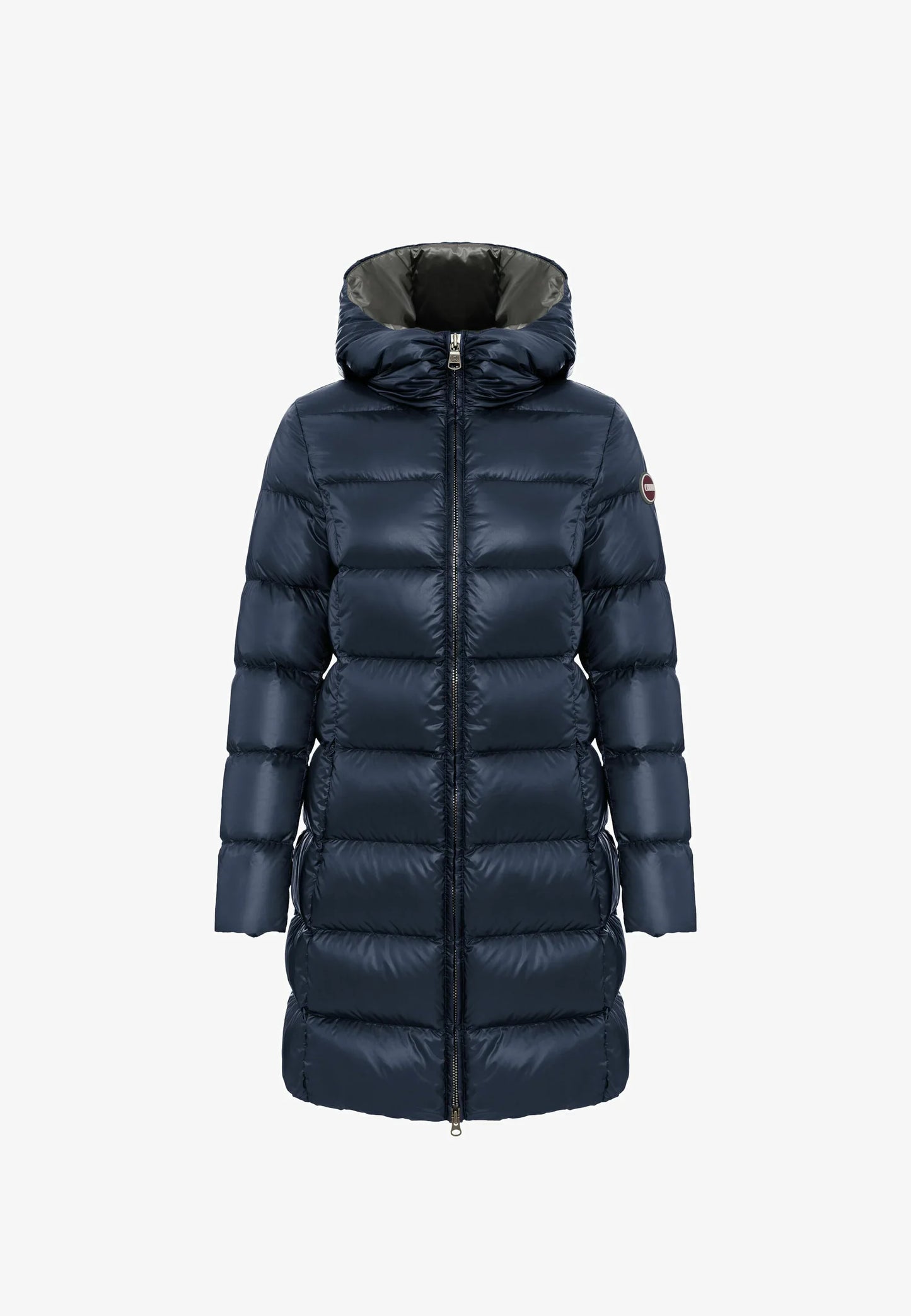 COLMAR DONNA BLU LUNGO CON CAPPUCCIO