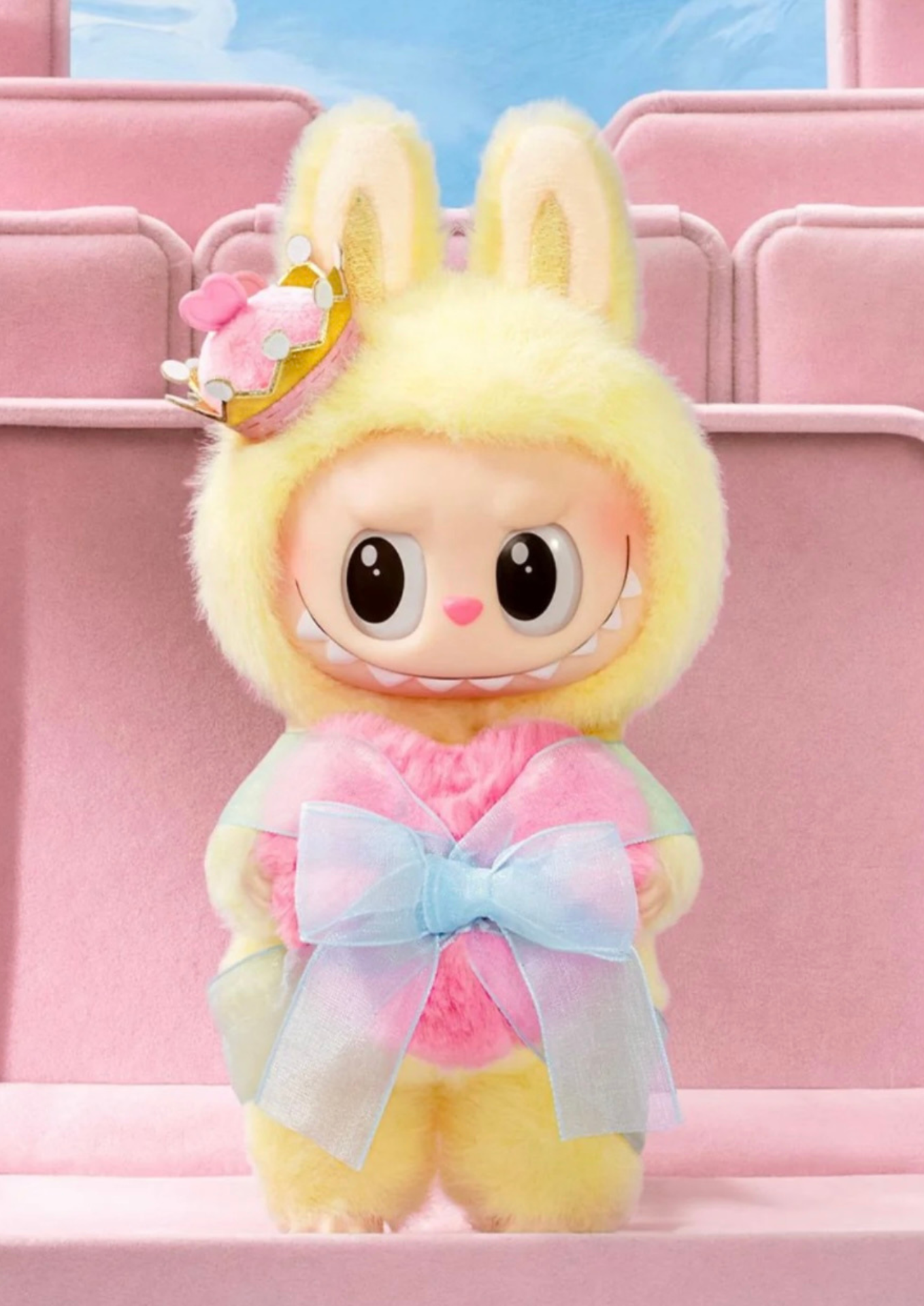 POP MART LABUBU THE MONSTERS LET'S CHECKMATE SERIES VINYL PLUSH HANGING CARD 1 OF 1