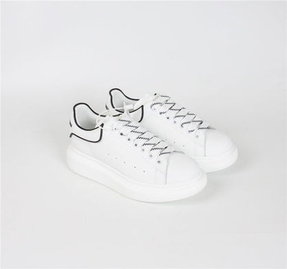 ALEXANDER MCQUEEN BIANCHE CON RETRO STRISCIA NERA