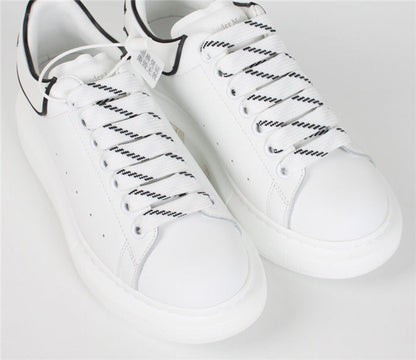 ALEXANDER MCQUEEN BIANCHE CON RETRO STRISCIA NERA